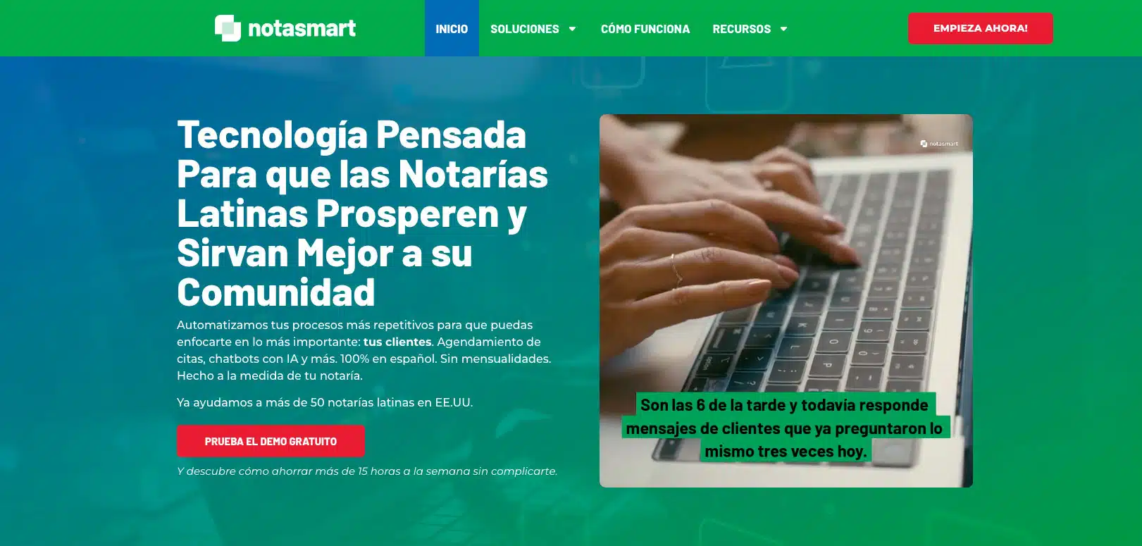 NotaSmart Website Redesign
