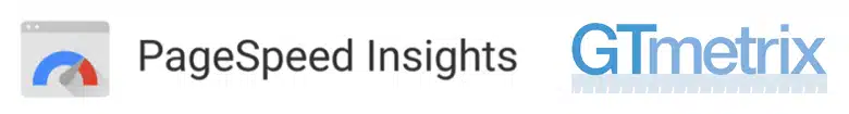 PageSpeed Insights GTMetrix