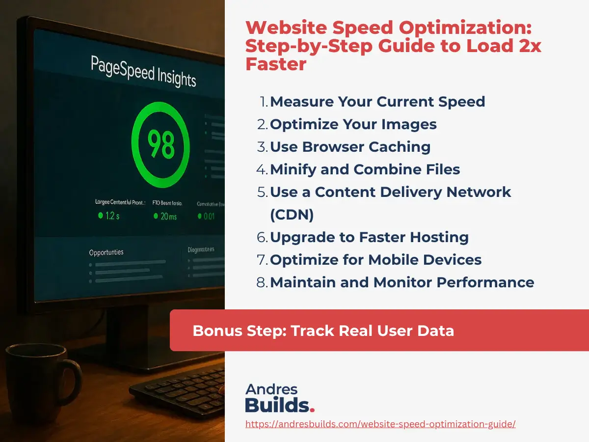 Website Speed Optimization: Step-by-Step Guide to Load 2x Faster