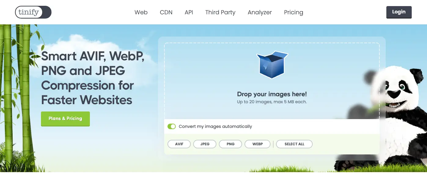 Use tools like TinyPNG, ShortPixel, or Squoosh to potimize images
