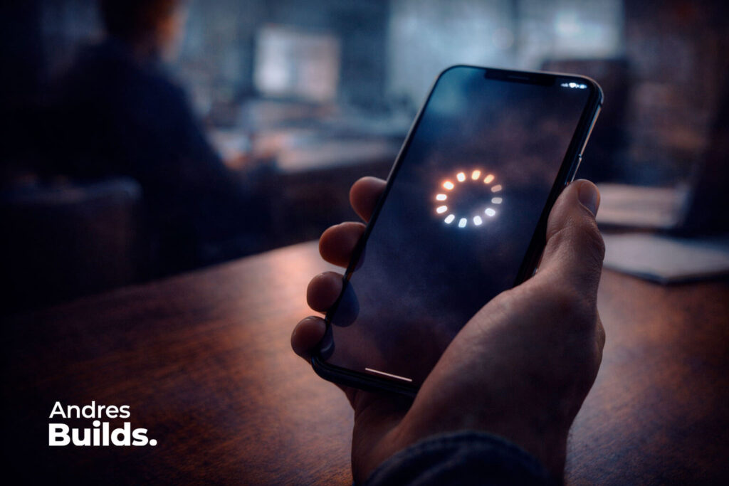 Slow mobile website experience leading to abandoned bookings for service businesses